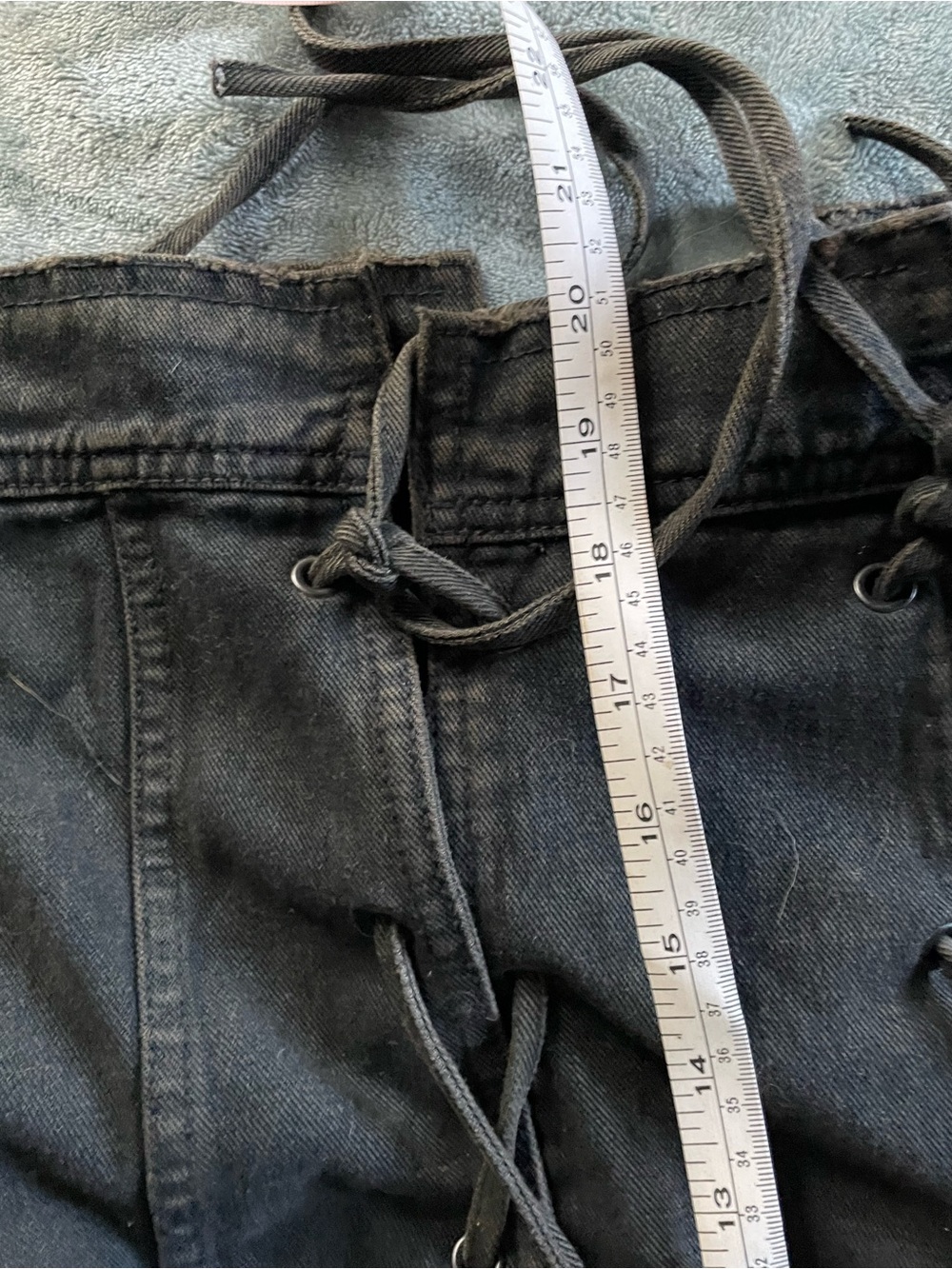 Free People Black Denim Utility Vest - Picture 12 of 12